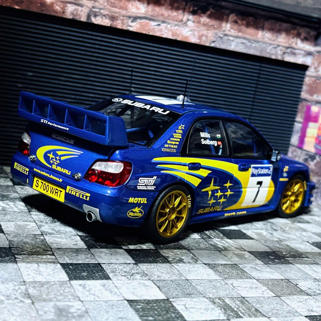 1/18 AUTOart スバル インプレッサ WRC 2003 ツールドコルス
