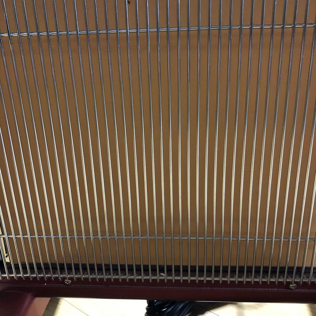 サンルミエ タイマー付き　遠赤外線暖房器 E800L-TM 赤色