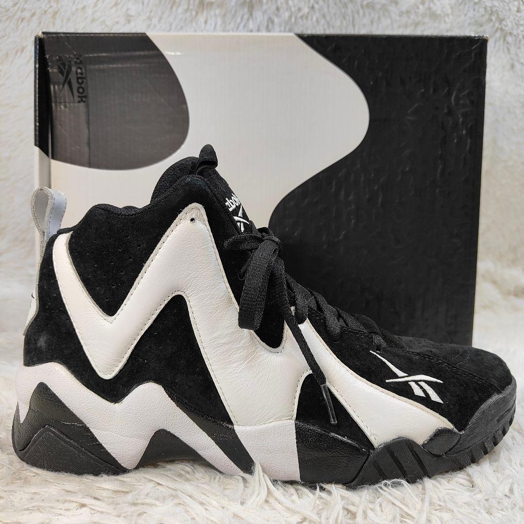 Reebok バスケットボールシューズ ブラック/ホワイト kamikaze2