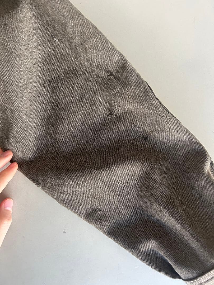 30s〜　ウィップコード　ジャケット　鳩目　グリーン　カーキ