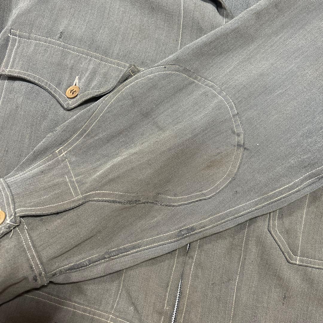 30s〜　ウィップコード　ジャケット　鳩目　グリーン　カーキ