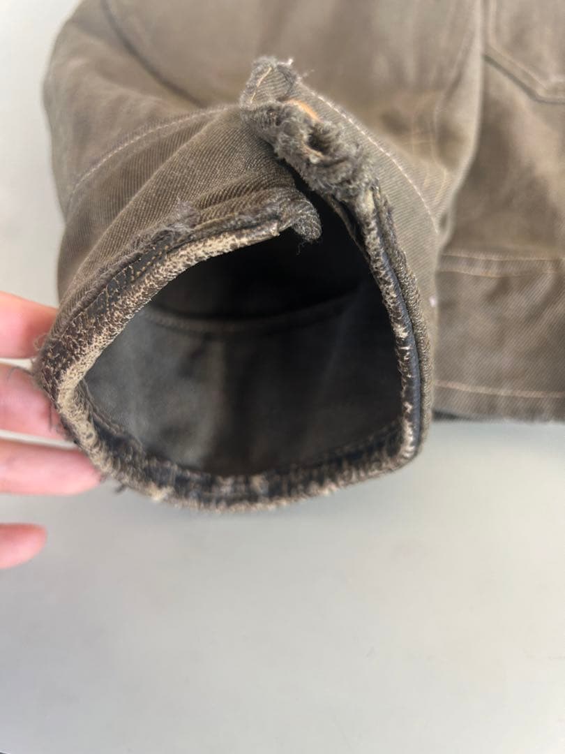 30s〜　ウィップコード　ジャケット　鳩目　グリーン　カーキ