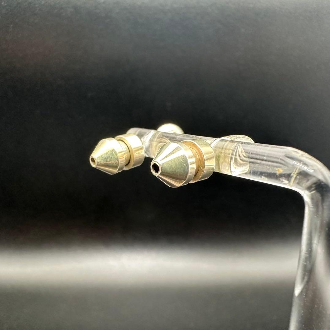 極美品✨　GUCCI　ピアス　インターロッキング　ロゴ　刻印　1489
