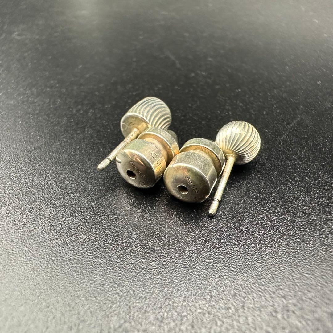 極美品✨　GUCCI　ピアス　インターロッキング　ロゴ　刻印　1489