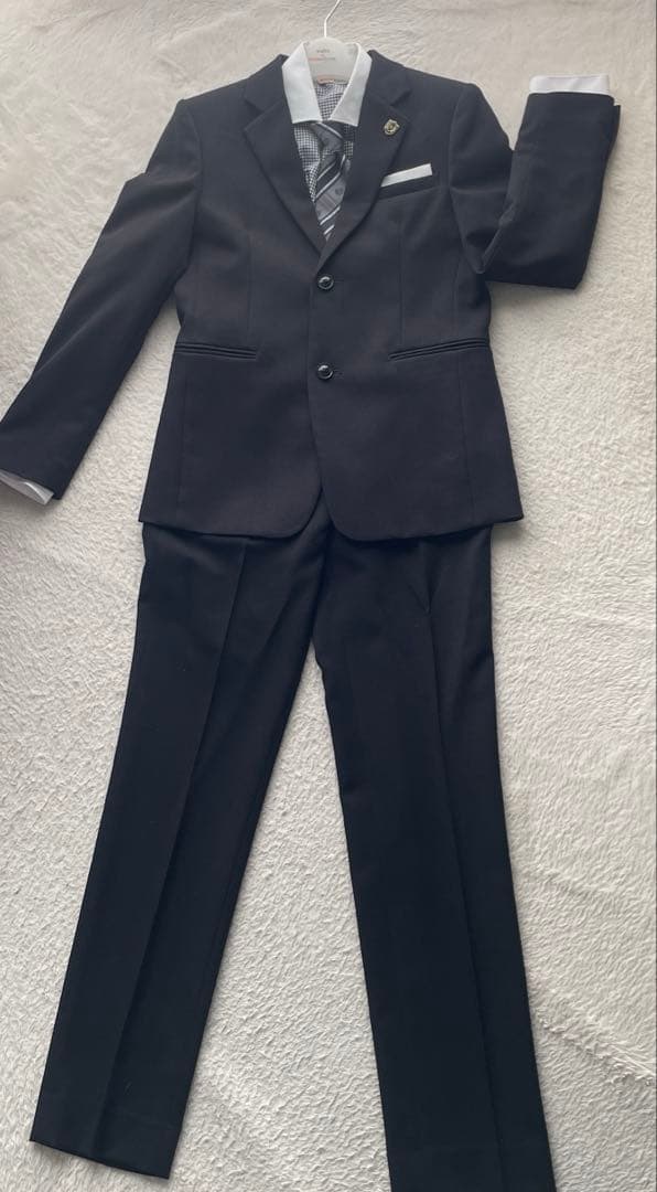 waltz by BEAMS DESIGNセレモニースーツ 黒系　 5点セット