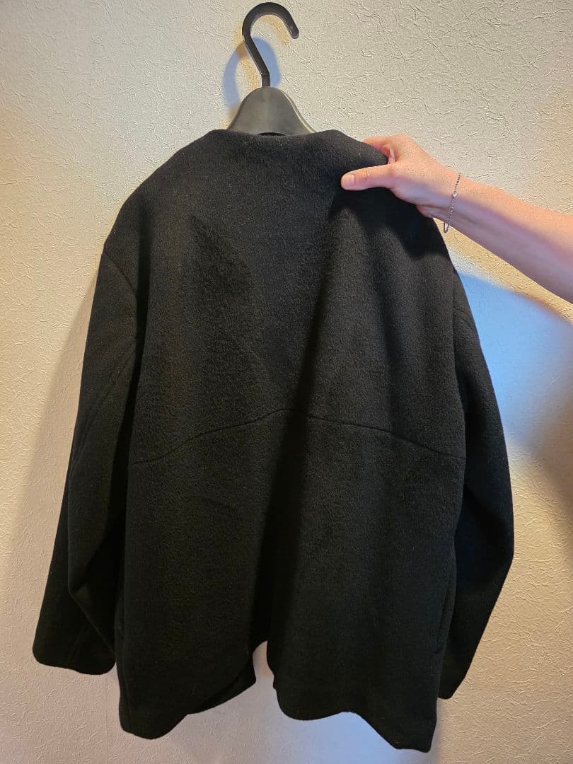 JOURNAL STANDARD relume ブラック ノーカラーコート