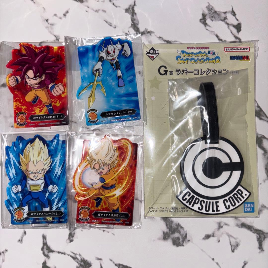 一番くじ　ドラゴンボール SNAP FIGURE 孫悟飯＆ビーデル＋おまけ付き