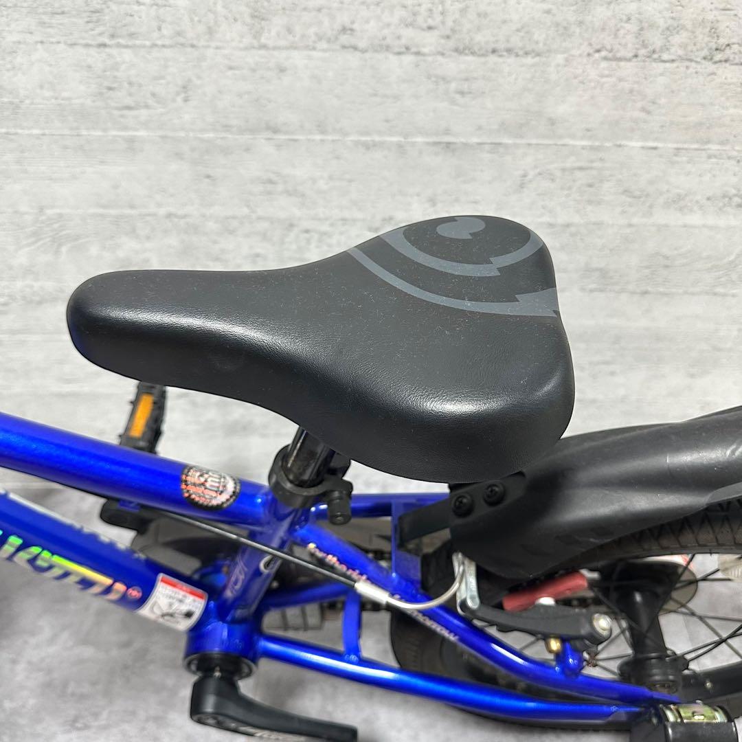 d-bike MASTER+ 16インチ 青 ブルー ジュニアバイク カゴ付き