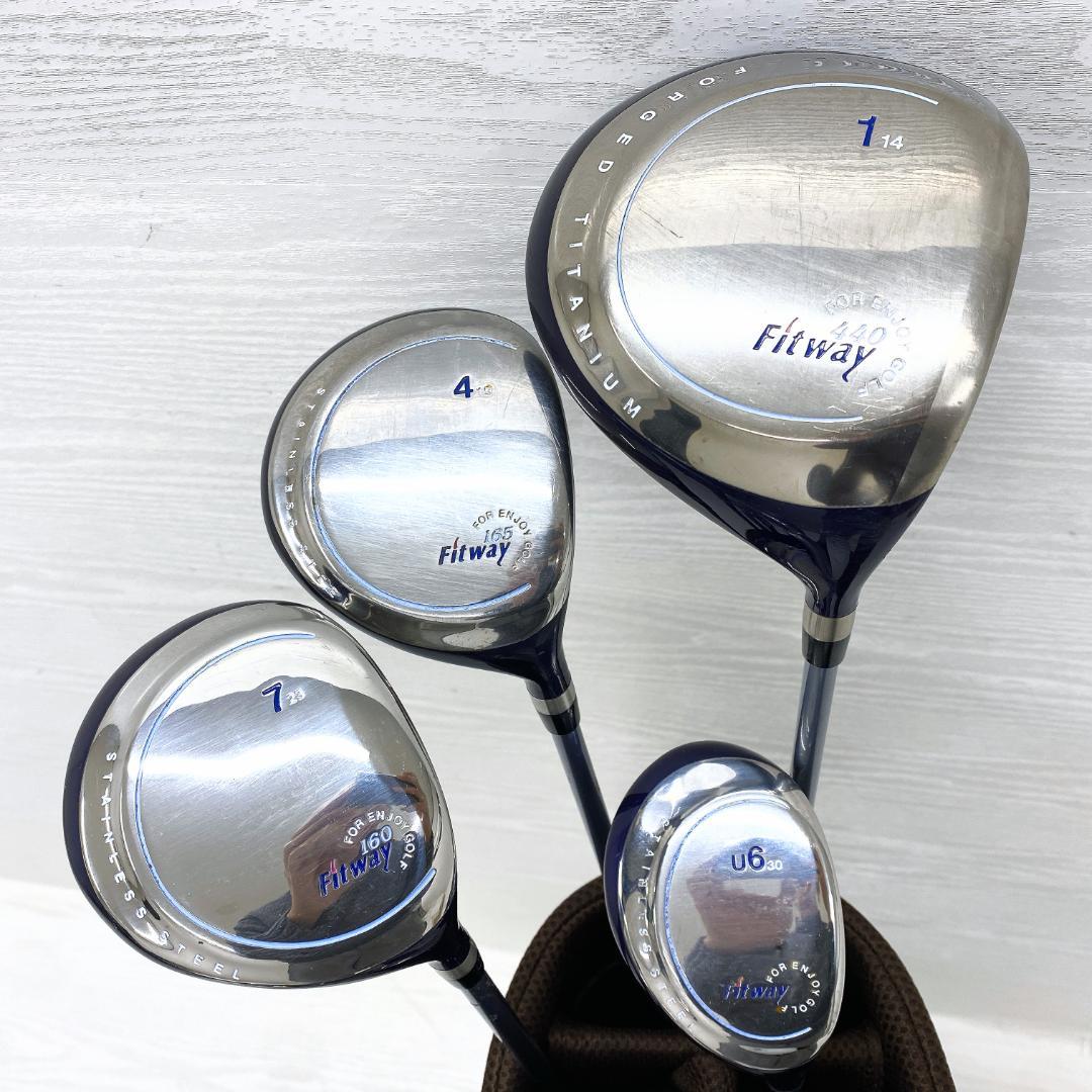 【格安‼】 Fitway フィットウェイ レディース ゴルフクラブ セット L
