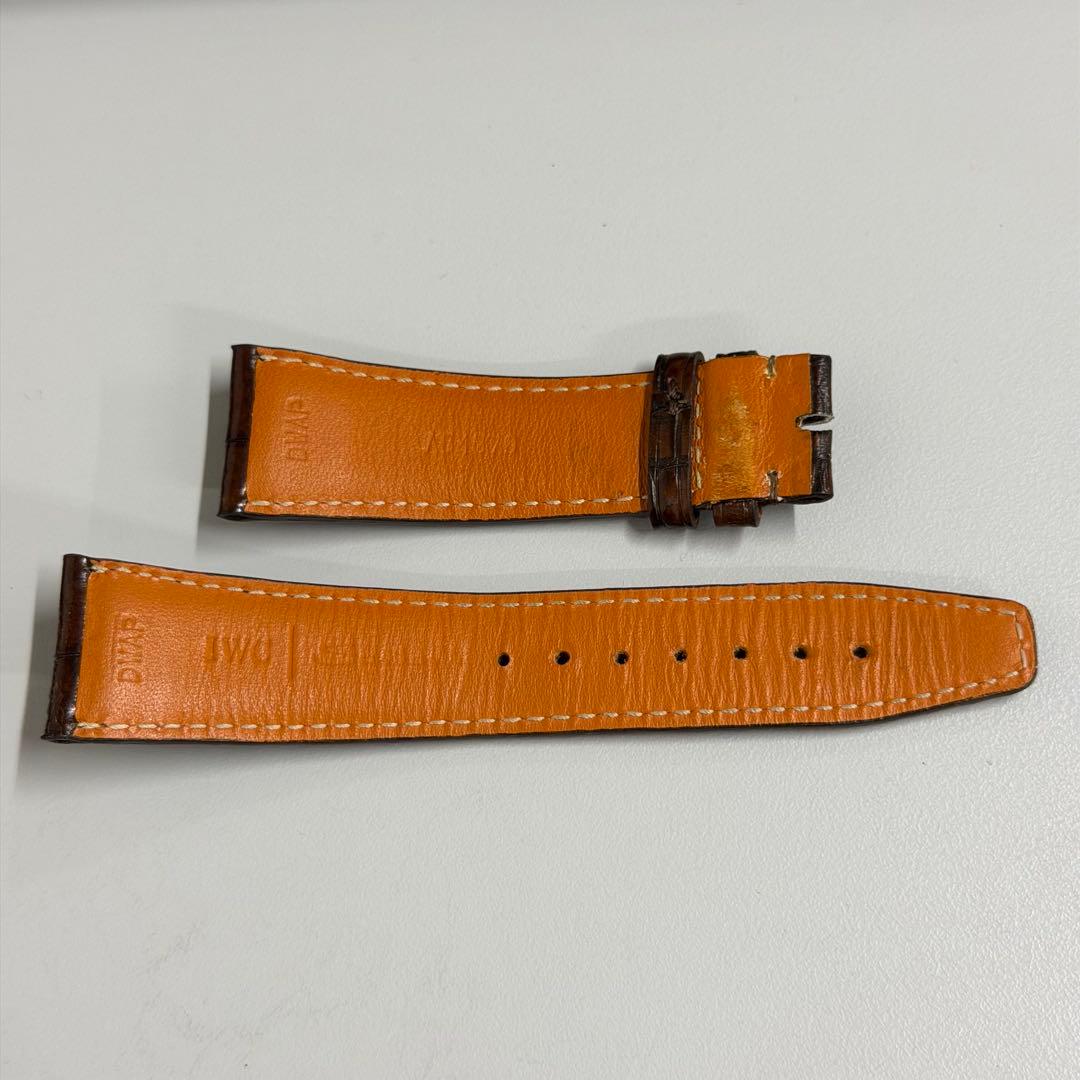 値下げ 【IWC】サントーニ社製 純正 レザーベルト ポルトギーぜ