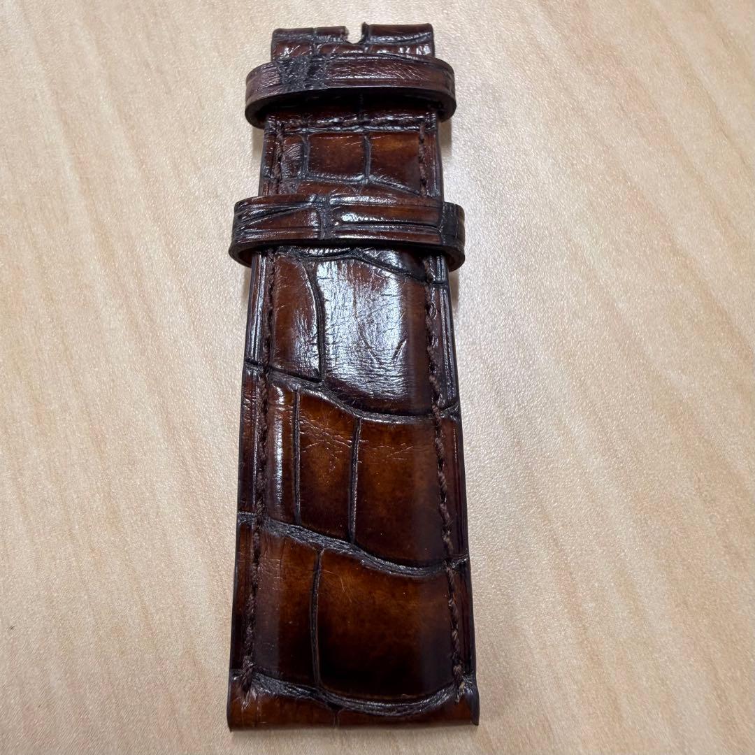 値下げ 【IWC】サントーニ社製 純正 レザーベルト ポルトギーぜ