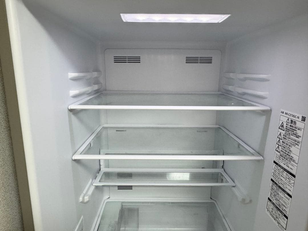 パナソニック 冷凍冷蔵庫 NR-C373GC-N（365L）2022年製