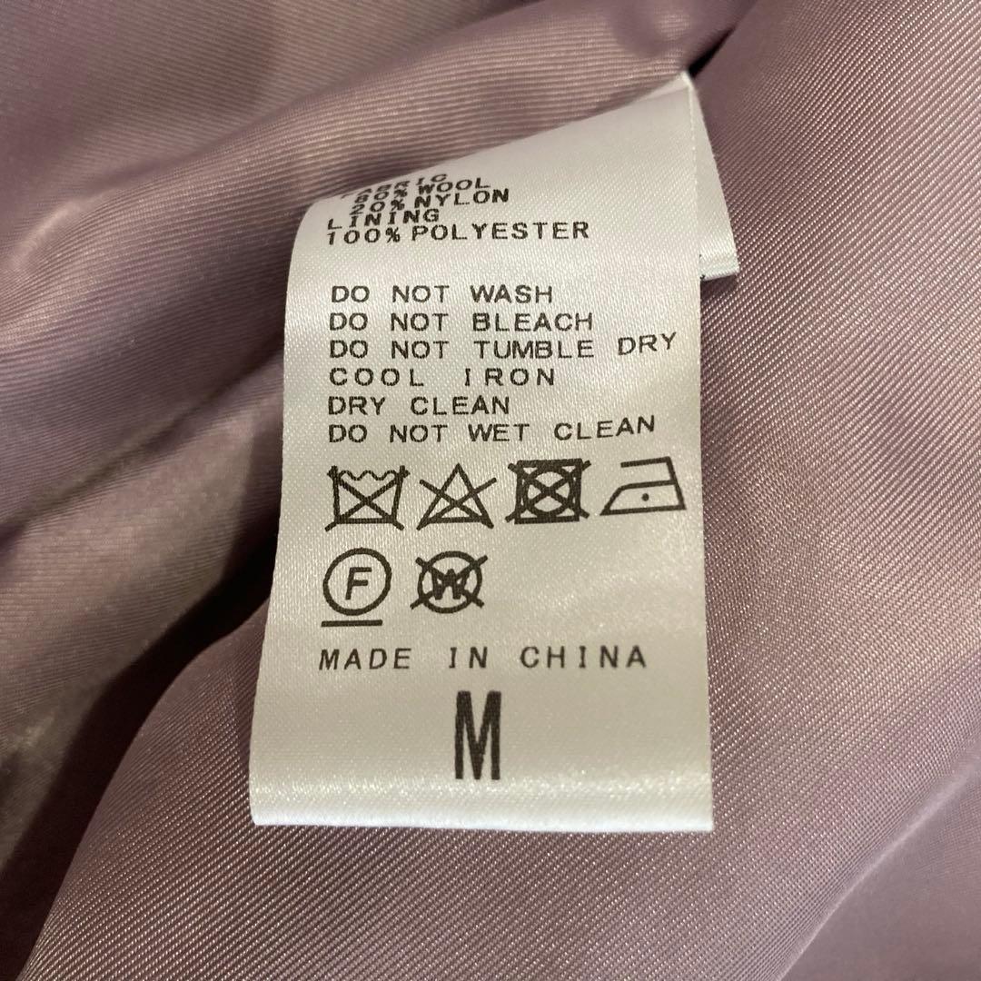 ジャーナルスタンダード スーパー140ビーバーノーカラーショートコート