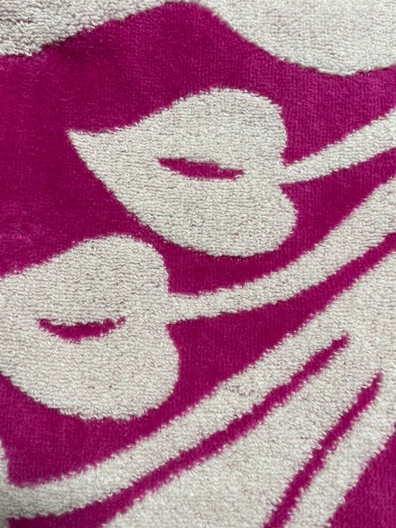 【新品未使用】Kathy Mom タオルケット プルメリアピンク　お値下げ中