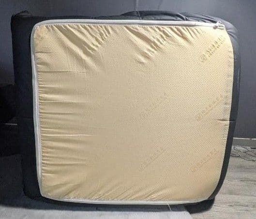 トーゴソファ　オットマン付き　1人用　リプロダクト　　レザー　黒