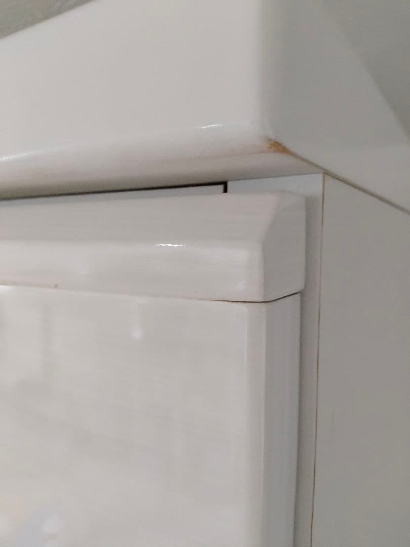 【ちん】ニトリ　ハイチェスト　白