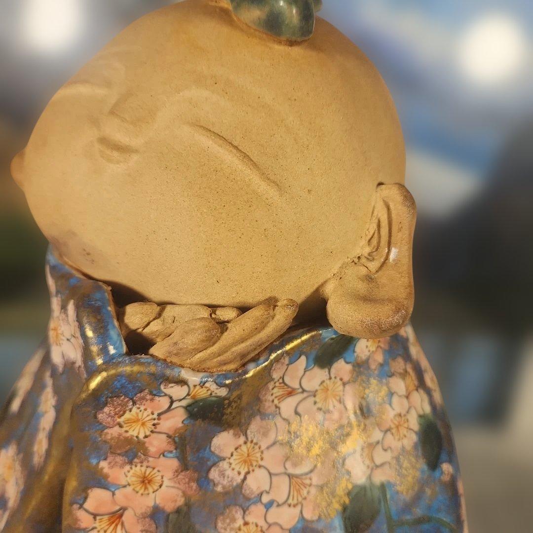 H*i様 かやごもり窯？　童子　大型作品　高さ約39cm