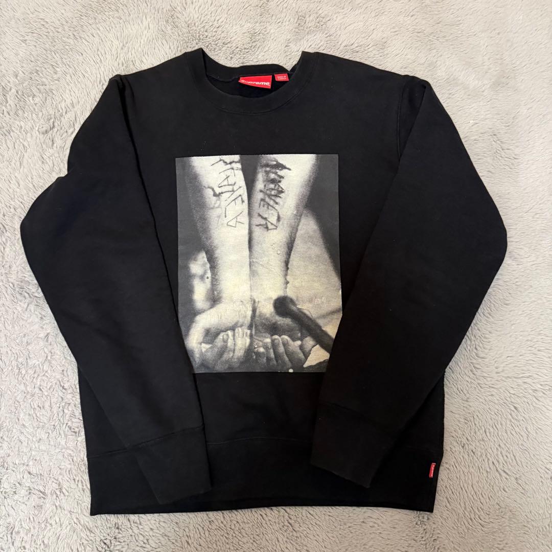 【完売品】 Supreme × SLAYER トレーナー スウェット ブラック