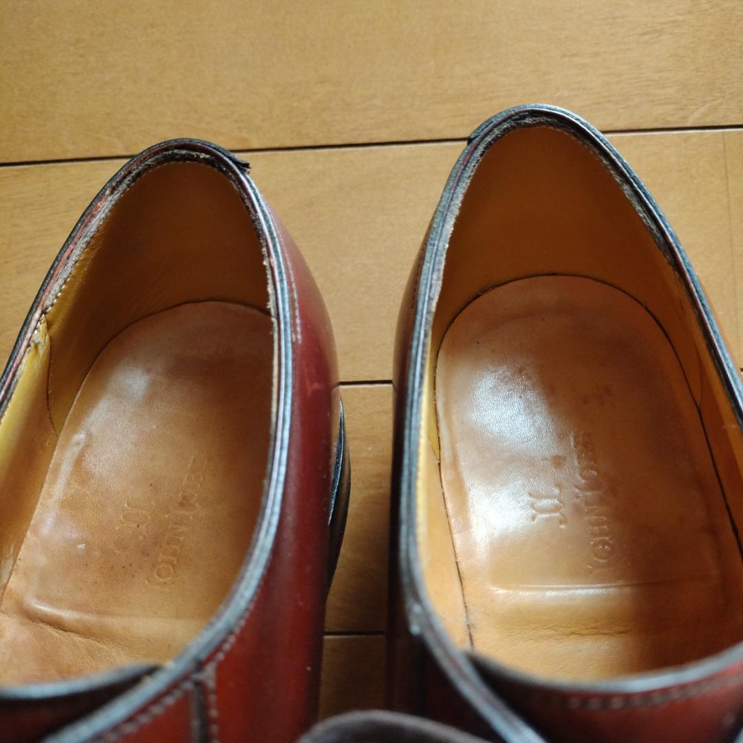 JOHN LOBB　ブラウンウィングチップレザーシューズ