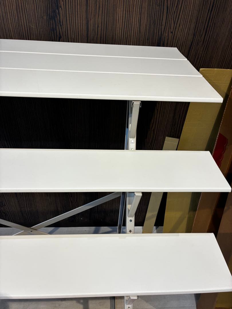 雛壇7段飾り　白色　40号　説明書あり