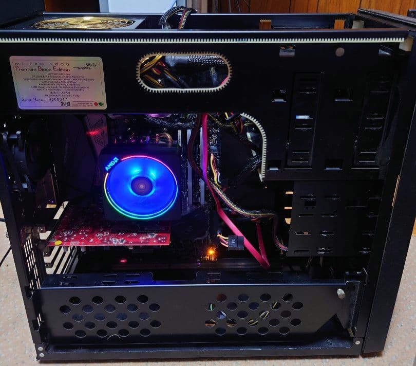 自作デスクトップPC（ストレージ無し）