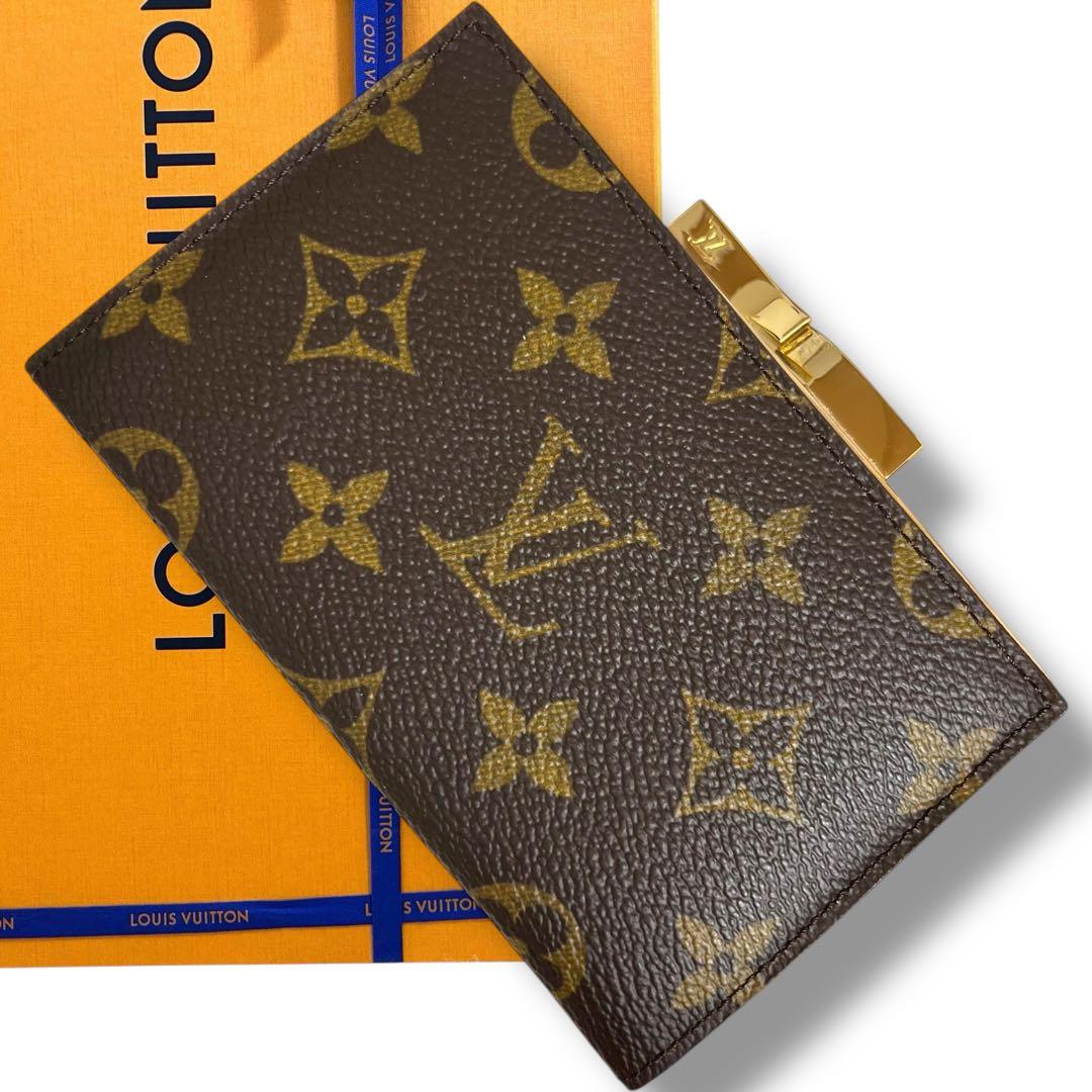 希少　ルイヴィトン　モノグラム　がま口財布　ケース　小銭入れ　USA限定