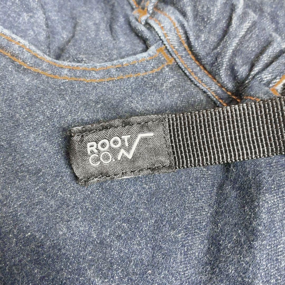 【グリップスワニー × ルートコー】 ワークパンツ デニム ストレッチ 濃紺