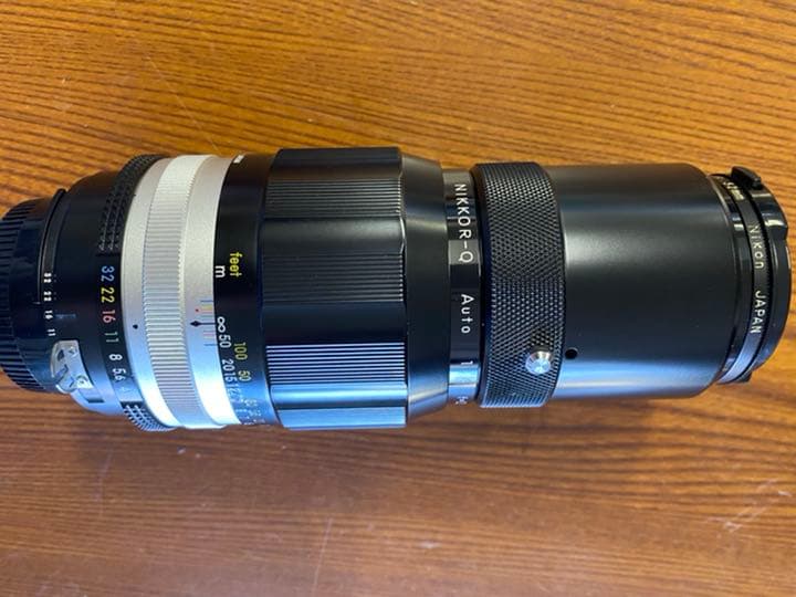 【希少】Nikon ニッコールQ 200mm f/4 オールドレンズ 単焦点