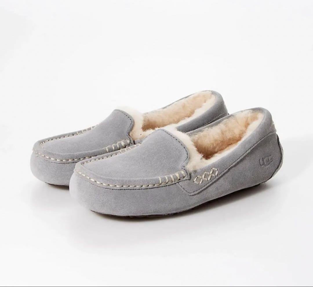 【新品】UGG 人気定番ANSLEY モカシン US5 22cm
