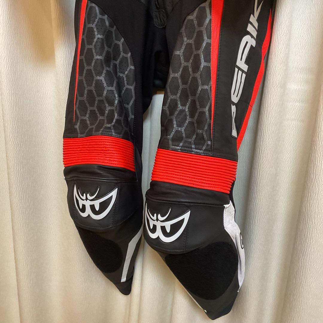 【未使用】BERIK ベリック レーシングスーツ 52サイズ Bk.Wh.Re.