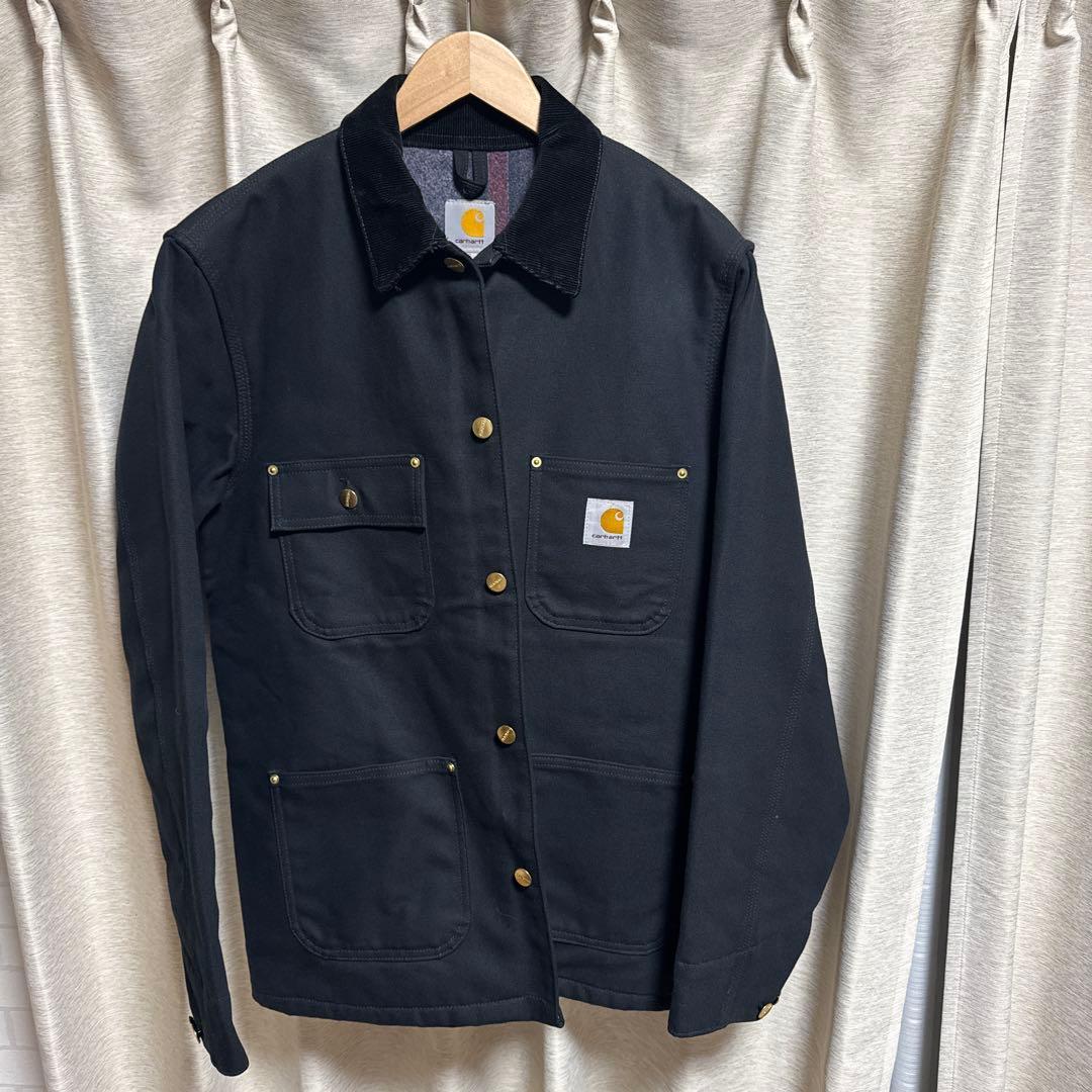 未使用ノンウォッシュCarhartt DUCK CHORE COAT S-REG
