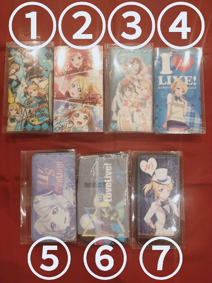 初代ラブライブ！　LoveLive　絢瀬 絵里（あやせ えり）長財布　まとめ売り