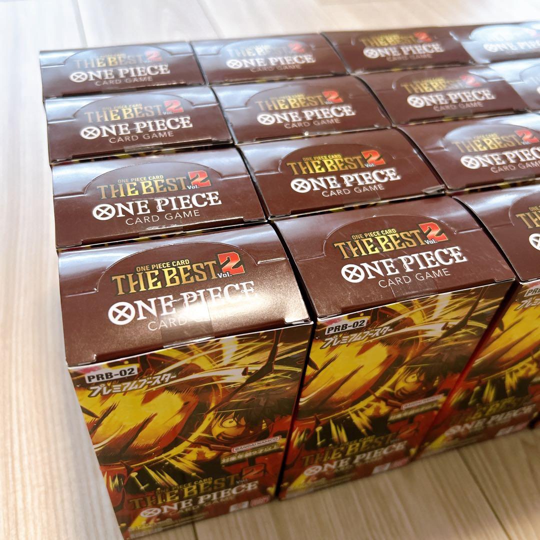 ワンピースカードTHE BEST2 ザベスト2　19BOX 新品未開封テープ付き