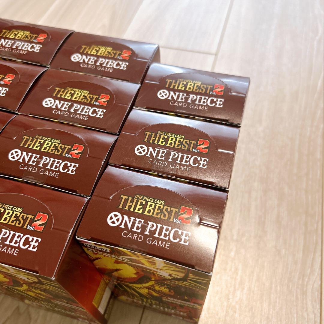ワンピースカードTHE BEST2 ザベスト2　19BOX 新品未開封テープ付き