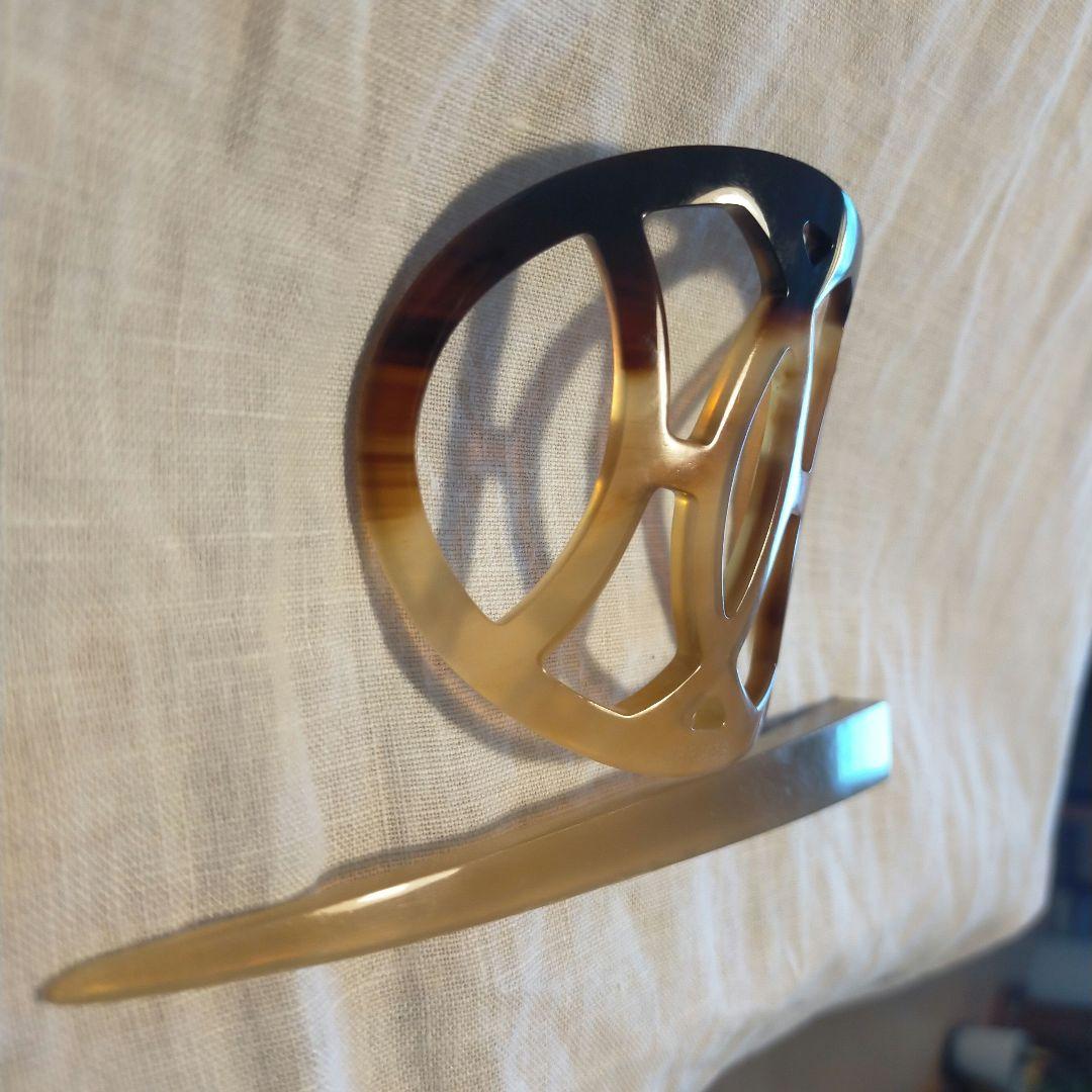 エルメス(Hermes) バッファローホーン髪留め