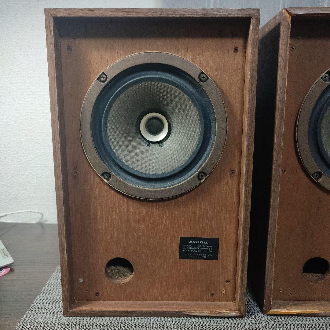 SANSUI 木製　スピーカー
