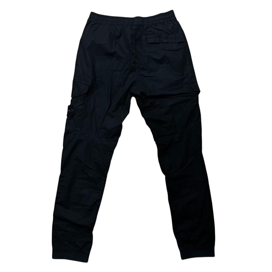 ストーンアイランド カーゴパンツ テーパード 721531403 28 ブラック
