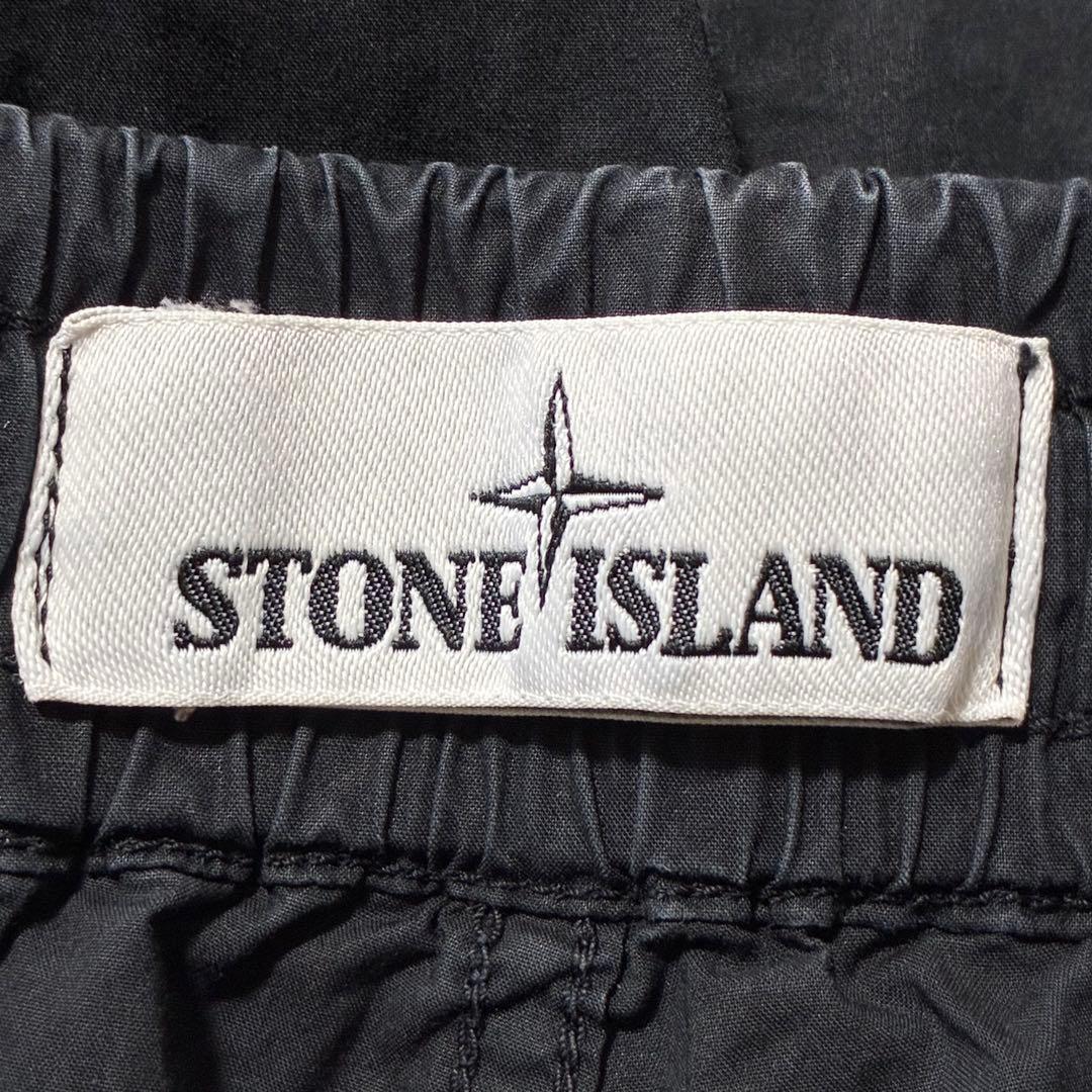 ストーンアイランド カーゴパンツ テーパード 721531403 28 ブラック