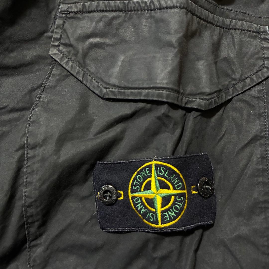 ストーンアイランド カーゴパンツ テーパード 721531403 28 ブラック
