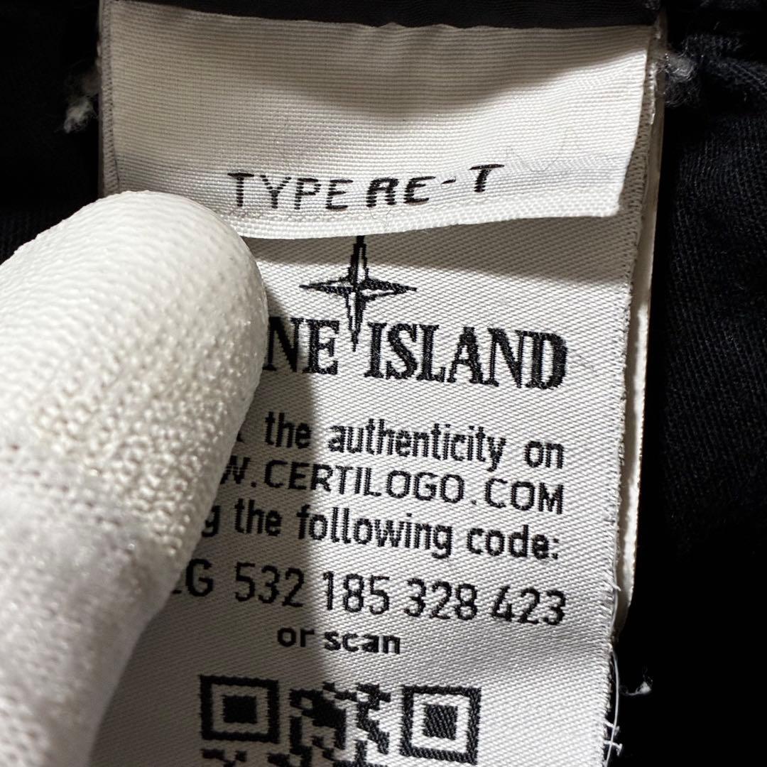 ストーンアイランド カーゴパンツ テーパード 721531403 28 ブラック