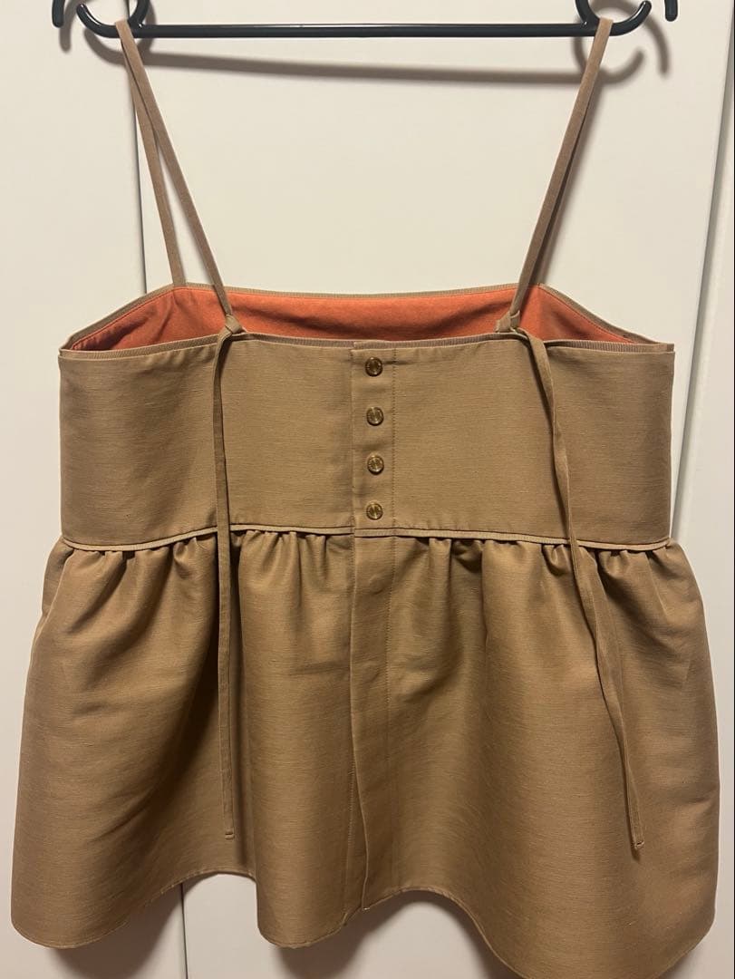 トゥモローランドコレクション　コットンリネンリバー　キャミソールチュチュ