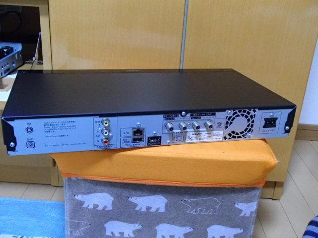 シャープブルーレイレコーダー BD-W580,、２番組同時録画、ドラ丸、