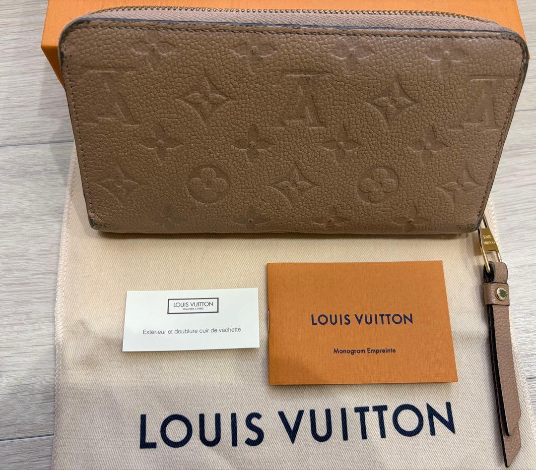 LOUIS VUITTONモノグラムアンプラントジッピーウォレット長財布 保存袋