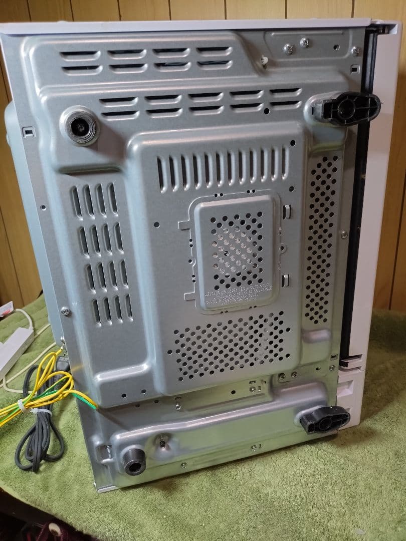 TOSHIBA オーブンレンジ 庫内フラットテーブル2019年製 鉄板　取説有り