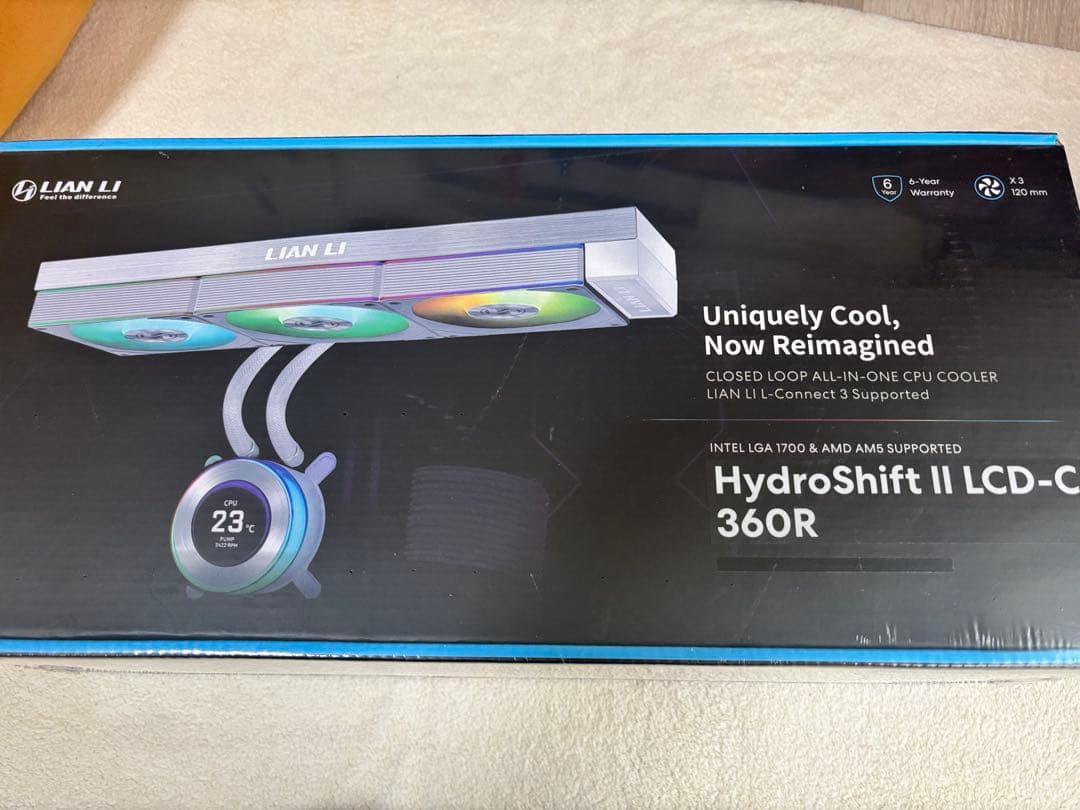 お値下げ可能　LianLi リアンリ 360mm 水冷クーラー