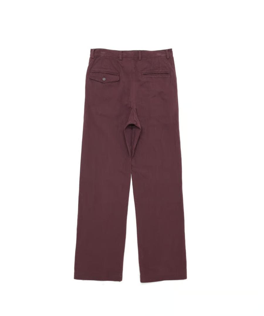 Dhal (ダル) 25AW_1950ジャーマンヘリンボーンストレートパンツ_S