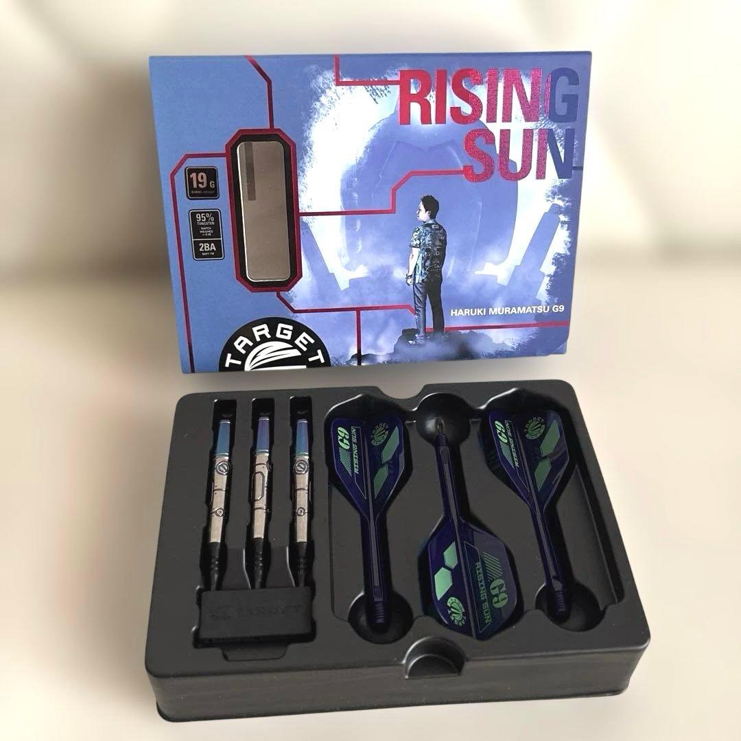 極美品　ライジングサン G9 ノーグルーブ 2BA 村松選手　ダーツ　バレル