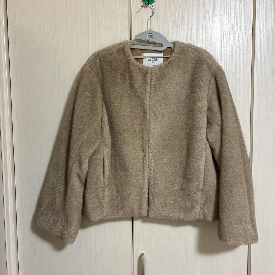 Mink Fake fur Coat スローブイエナ　美品　ジャケット