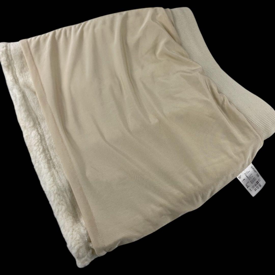 Rosasen/ロサーセン ボア ベスト スカート セットアップ M