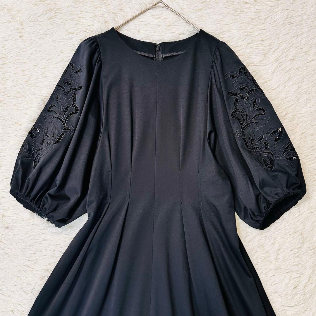 Sin⭐︎M 未使用級 ANAYI 23SS モクロディ刺繍袖ワンピース